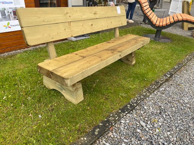 Bank Taunus 190 cm lang, Fichte kdi
